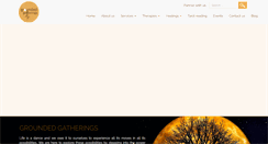 Desktop Screenshot of groundedgatherings.com