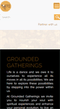 Mobile Screenshot of groundedgatherings.com